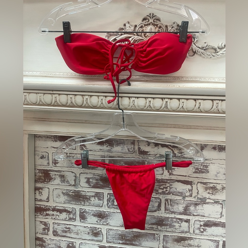 Red bikini